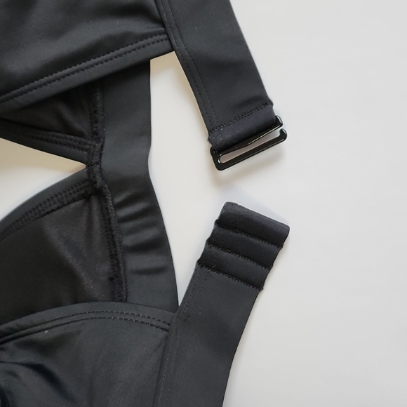 Yummie Top and Bottom Black Bikini Set - Picture 3 of 15